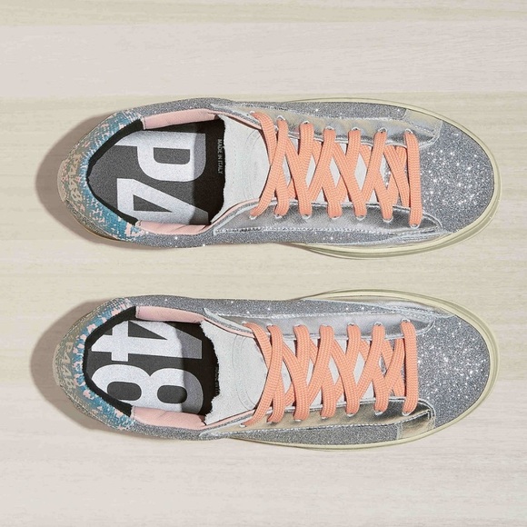 P448 John in Persia silver sparkle size 39 - Picture 3 of 9